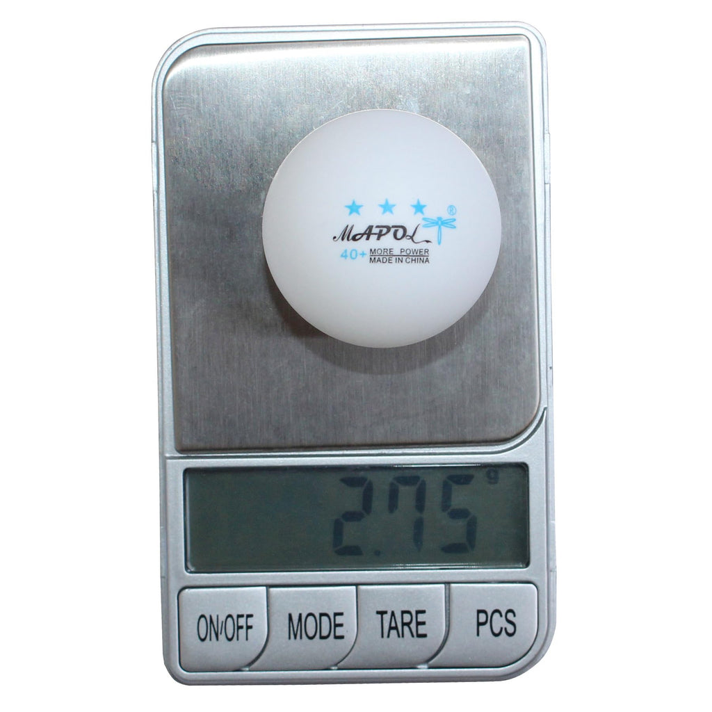 Buy now MAPOL 100 Pack White 3-Star Table Tennis Balls Advanced Training Ping Pong Ball at indiglob india