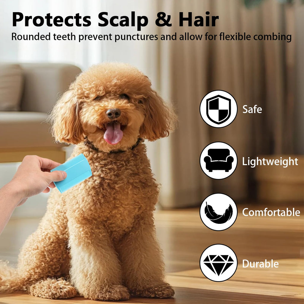 12 Pcs Lice Comb, Lice Comb for Kids, Dandruff Comb, Nit Comb