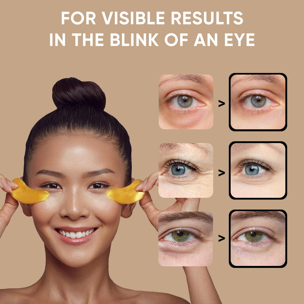 Buy now Under Eye Patches (20 Pairs) - Eye Patches For Puffy Eyes And Dark Circles - Under Eye Mask For Beauty & Personal Care - Under Eye Mask Amino Acid & Collagen For Dark Circles And Puffiness by Celor at indiglob india