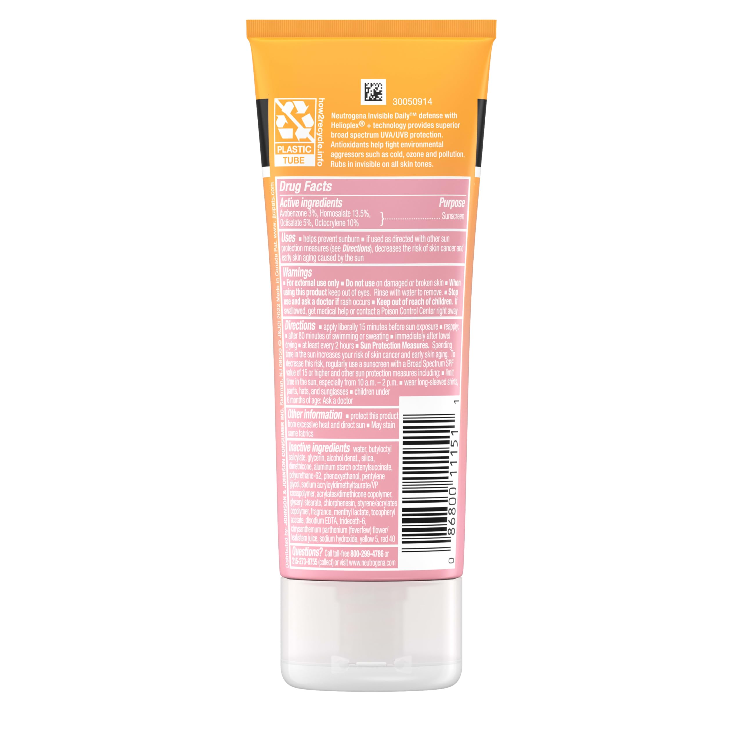 Buy now Neutrogena Invisible Daily Defense Sunscreen Lotion, Broad Spectrum SPF 60+, Oxybenzone-Free & Water-Resistant, Sun & Environmental Aggressor Protection, Antioxidant Complex, 3.0 fl. oz at indiglob india