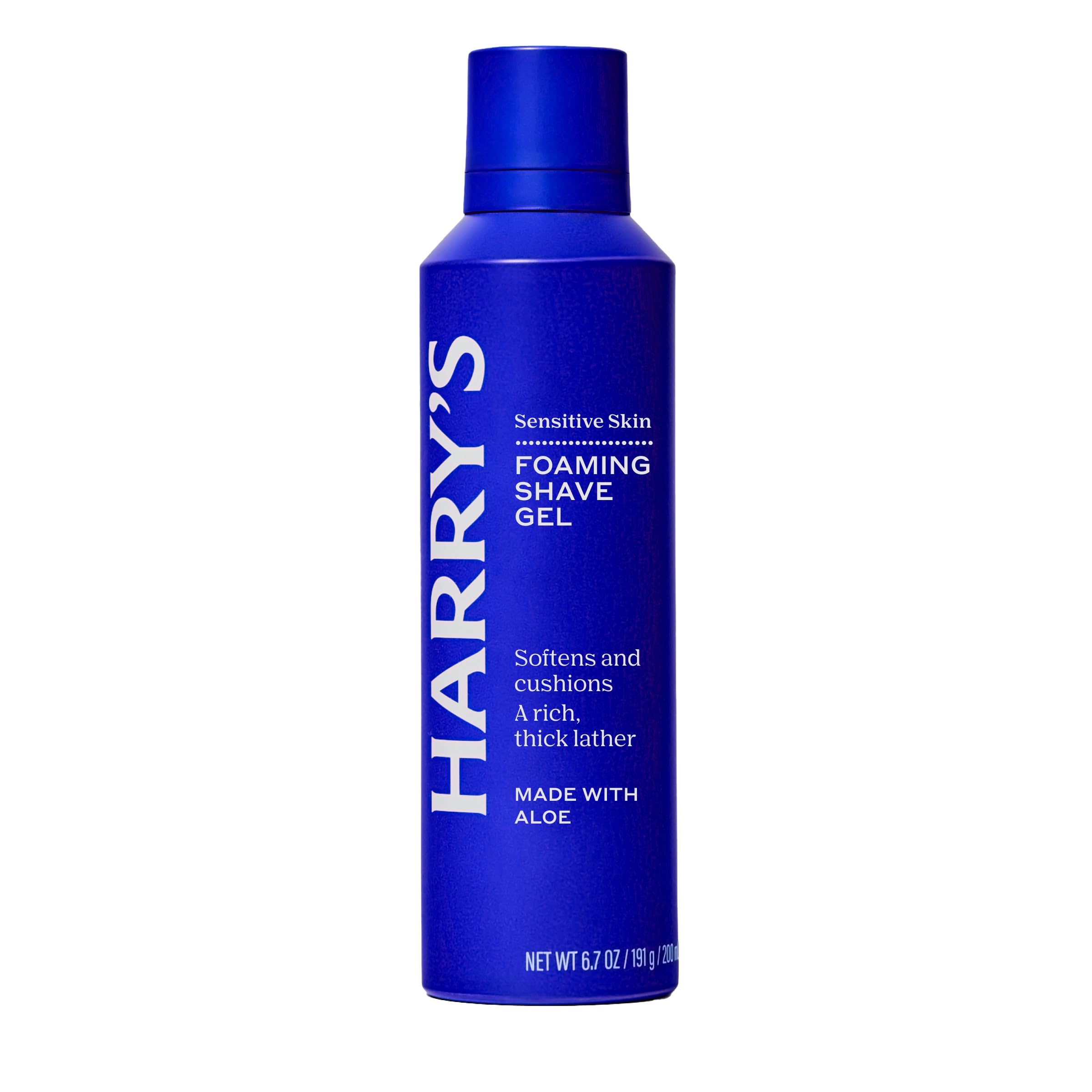 Harry's Foaming Shave Gel for Men with Aloe - 6.7 oz (3 Pack) | Soothes and Cushions Skin for Shaving - Safe For Sensitive Skin