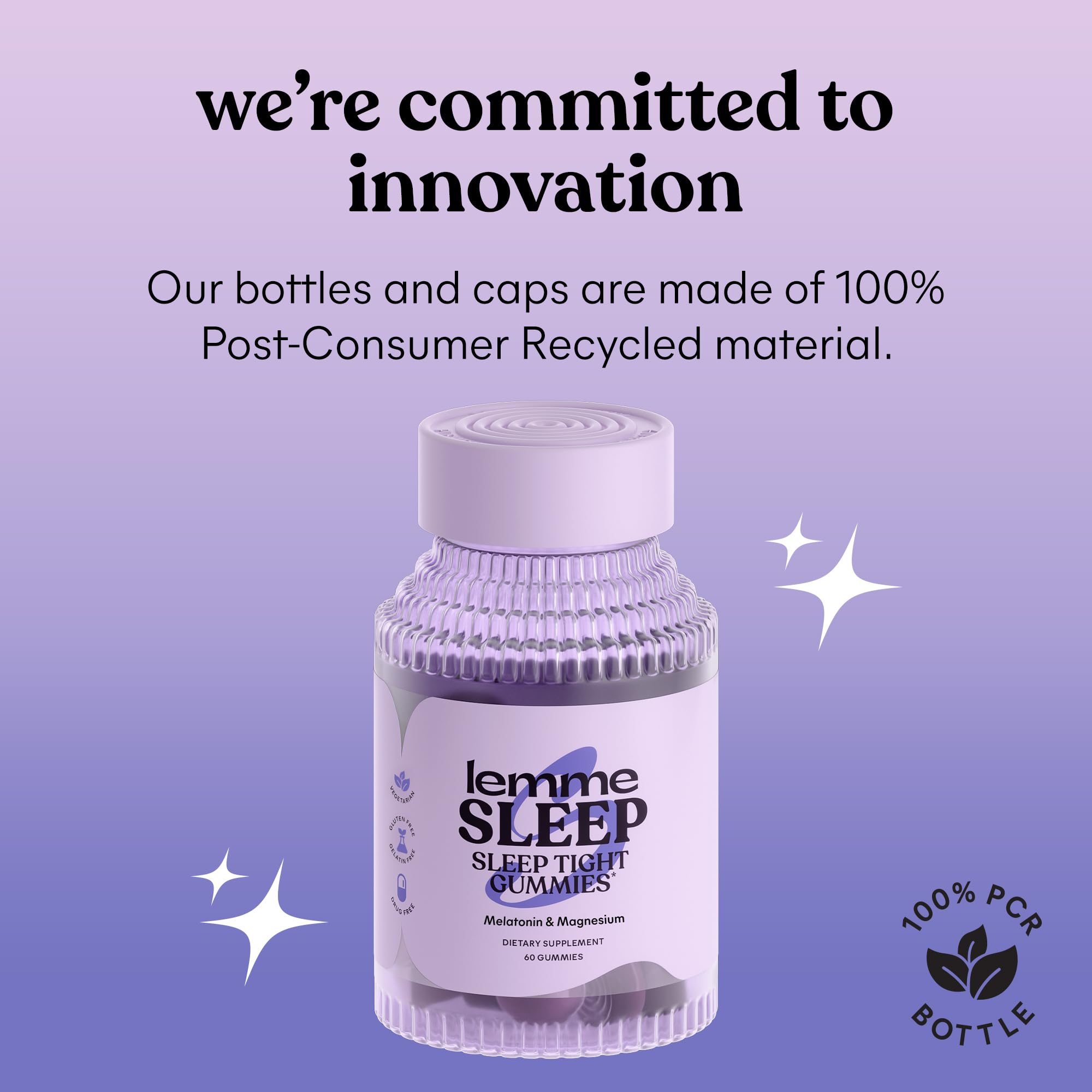 Lemme Sleep Gummies with 5mg Melatonin, 30-Day Supply | 5 mg Melatonin, Elderberry, Magnesium, L-Theanine, Chamomile, Lavender, Drug-Free Sleep Aid, Gluten & Gelatin Free, Non GMO