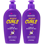 Aussie Miracle Curls with Coconut Oil, Paraben Free Detangling Milk Treatment, 6.7 fl oz