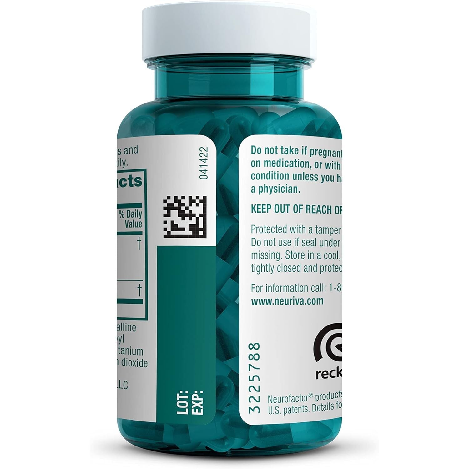 Buy now NEURIVA Original Decaffeinated Clinically Tested Nootropic Brain Supplement for Memory, Focus & Concentration, NeuroFactor & Phosphatidylserine, 28ct Capsules at indiglob india