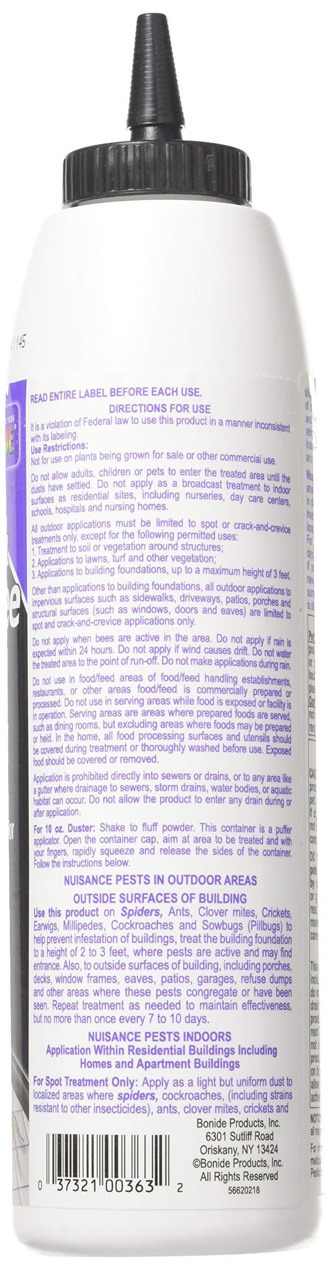 Bonide 363 Spider and Ground Bee Killer, 2 Pack of 10 oz