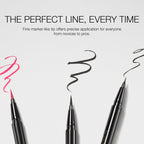 stila Waterproof Liquid Eye Liner, Stay All Day Makeup with Fine Brush Tip | Lasting Satin Finish, Smudge-Proof & Transfer-Resistant
