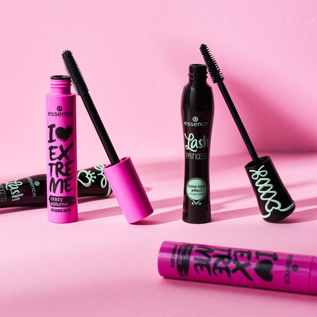 Buy now essence | I Love Extreme Crazy Volume Mascara (Pack of 1) | Intense & Dramatic Volume & Length in One Swipe | Vegan & Cruelty Free at indiglob india