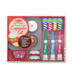 Buy now Melissa & Doug Bake & Decorate Wooden Cupcake Kit, with Play Food, Toppings & Play Kitchen Accessories, Preschool Learning Toys for Girls & Boys 3+ at indiglob india