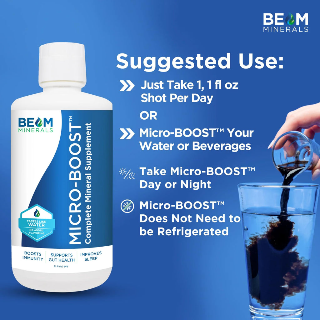 BEAM Minerals Micro-Boost and Electrolyze Advanced Set |100% Bioavailable | Replenish and Recharge With Easy-to-Absorb Electrolytes and Minerals That Support Hydration, Balance, and Everyday Wellness