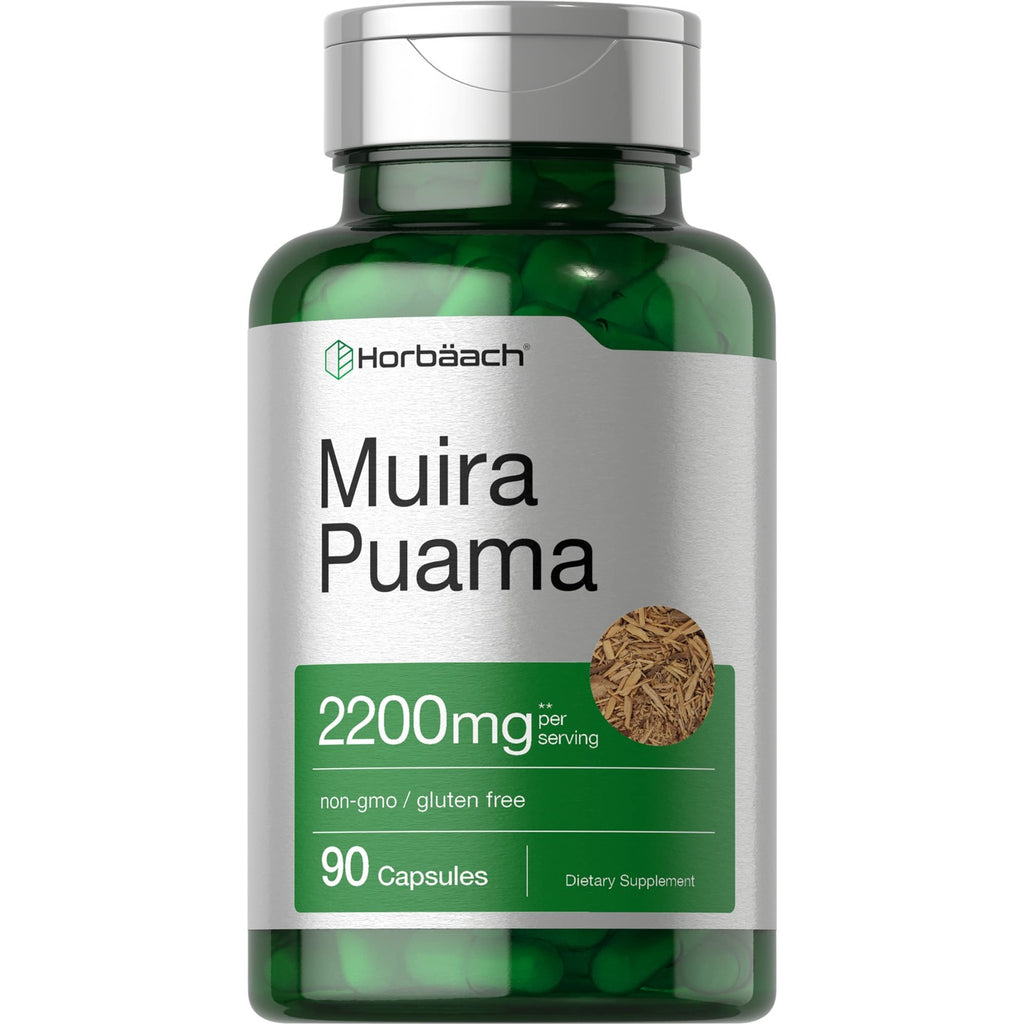 Horbäach Muira Puama Root Extract | 90 Capsules