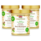 African Pride Moisture Miracle Pre-Shampoo Hair Detangler, 18 Oz | Aloe & coconut water pre-poo softens and detangles curls and coils; minimizes breakage on wash day