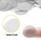 200 PCS 1/2 Inch Stainless Steel Pipe Screens, 0.5 Inch Metal Mesh Filter