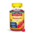 Nature Made Melatonin Gummies 2.5 mg, 100% Drug Free Sleep Aid, 80 Count | Lower Dose Melatonin Supplement for Men and Women, Sleep Aid for Adults, Strawberry Flavor, 80 Day Supply