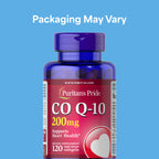 Puritan's Pride Coenzyme CoQ10 200mg, 120 Rapid Release Softgels