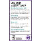 New Chapter One Daily Prenatal Multivitamin, 30 Count | With Methylfolate and Choline for Healthy Mom and Baby, Gluten Free and Non-GMO Prenatal Vitamin Daily Formula