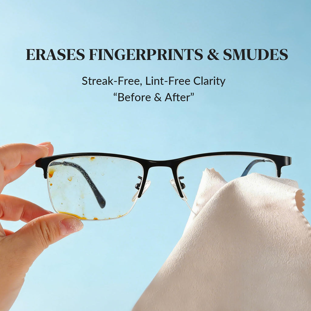 Payne Glasses 6 Pack Microfiber Cleaning Cloth for Glasses