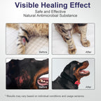 Hot Spot Wound Care Spray for Dogs, Cats, Relieves Itchy Skin, Cleans & Fast Healing Infections, Wounds & Post Surgery Incision - Safe & Gentle, Non-Irritating, Advanced HOCl Spray, 3.4 Ounces