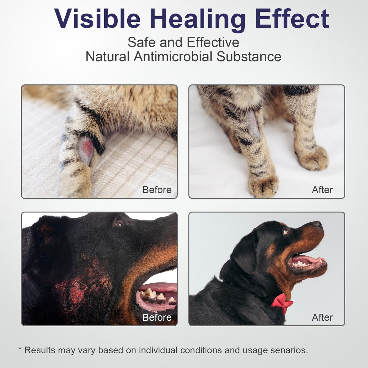 Hot Spot Wound Care Spray for Dogs, Cats, Relieves Itchy Skin, Cleans & Fast Healing Infections, Wounds & Post Surgery Incision - Safe & Gentle, Non-Irritating, Advanced HOCl Spray, 3.4 Ounces