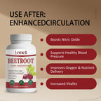 Morvyn Lemeli Beetroot 1300mg,Beet Root Capsules, 60 Capsules