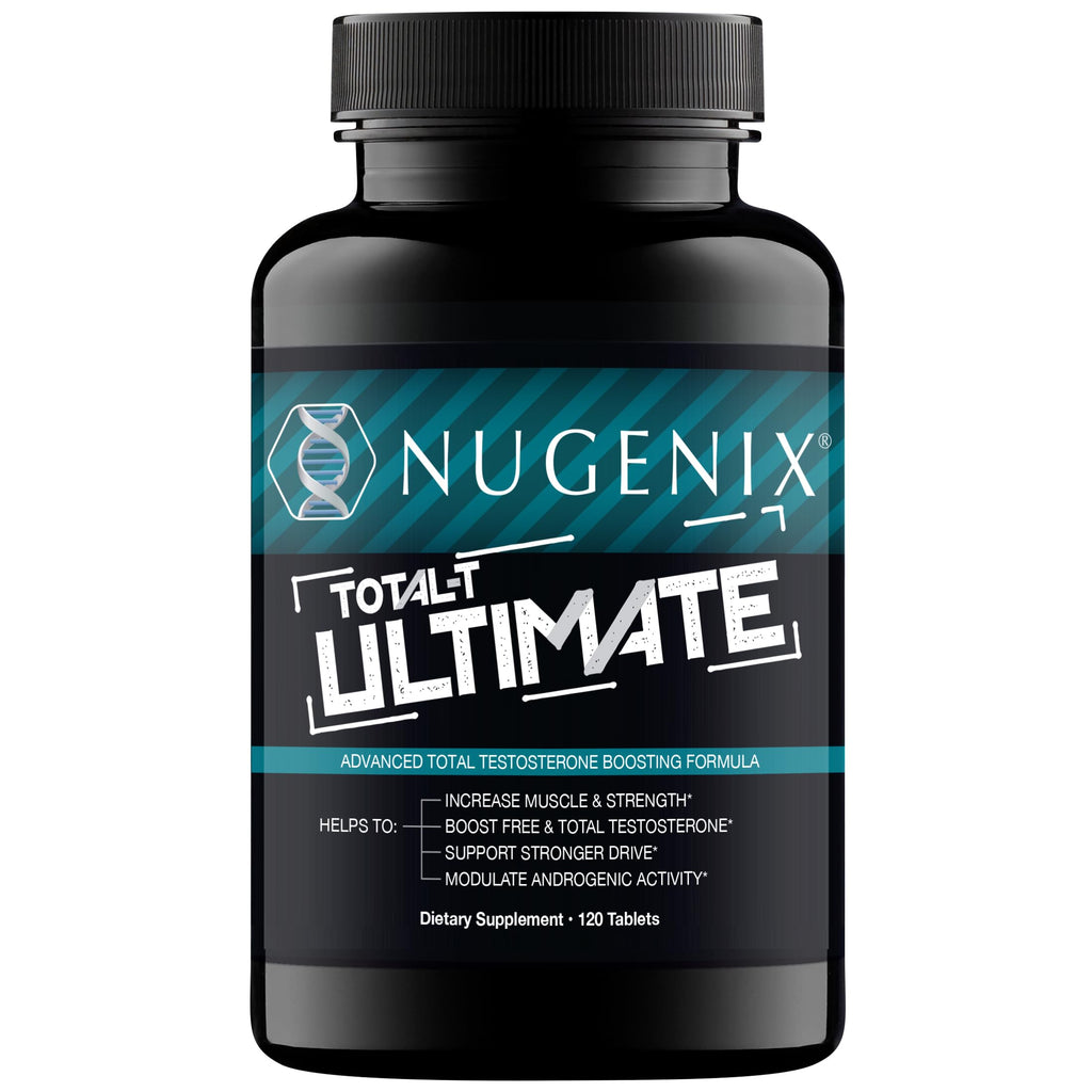 Nugenix Total-T Ultimate, Advanced Testosterone Booster for Men, 120ct