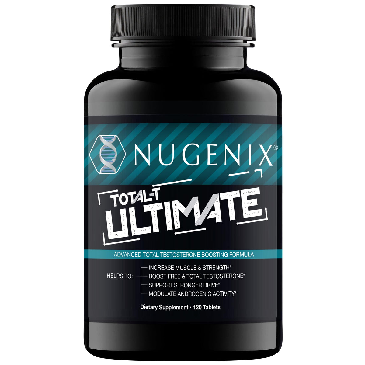 Nugenix Total-T Ultimate, Advanced Testosterone Booster for Men, 120ct