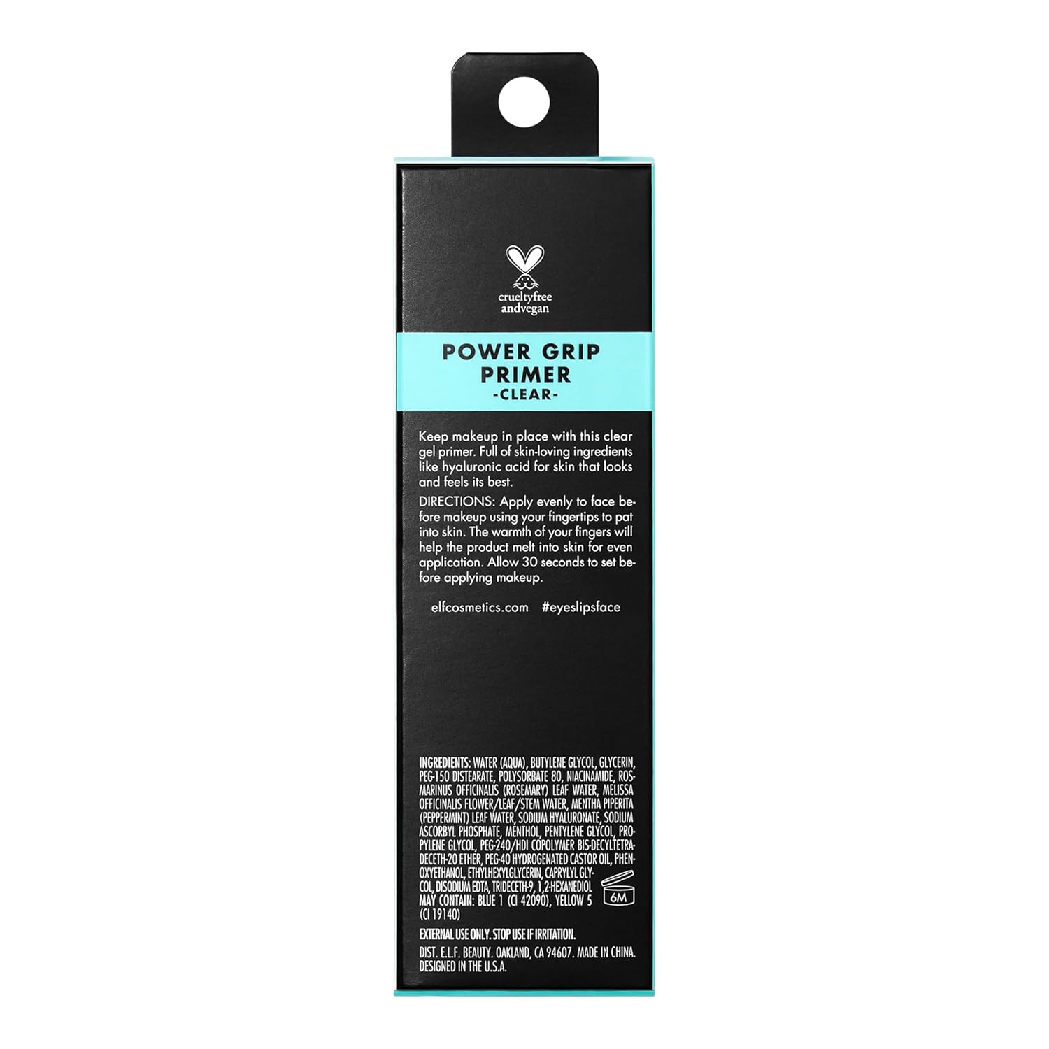 Buy now e.l.f. Power Grip Primer, Gel-Based & Hydrating Face Primer For Smoothing Skin & Gripping Makeup, Moisturizes & Primes, 0.811 Fl Oz (24 ml.) at indiglob india