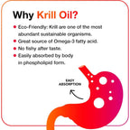 Buy now MegaRed - Omega-3 Krill Oil 350mg Softgels (130 Count in A Bottle), EPA & DHA Omega-3 Fatty Acids with No Fishy Aftertaste Unlike Fish Oil, Contains Antioxidant Astaxanthin at indiglob india