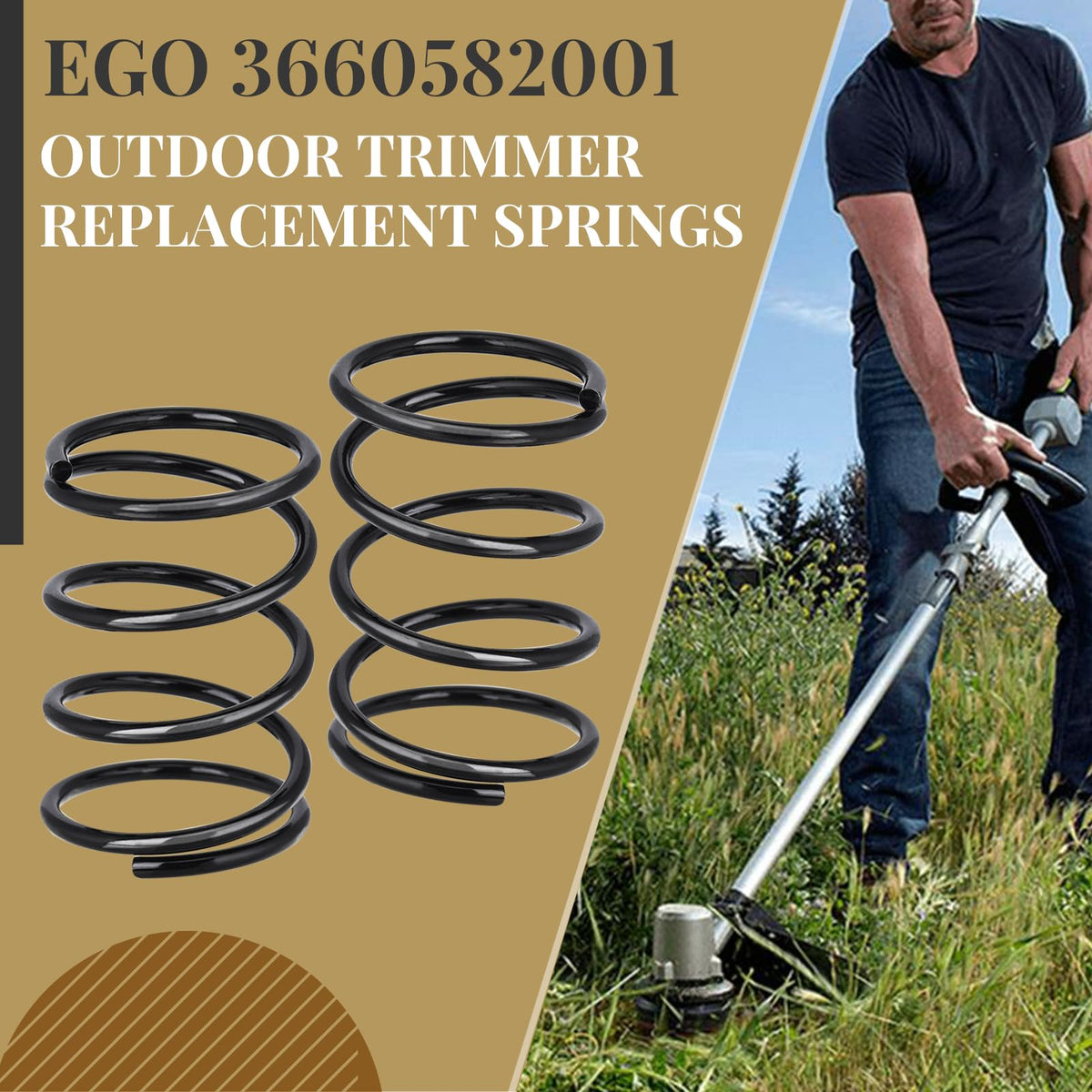 3660582001 Trimmer Head Compression Spring fit for EGO15 Trimmer