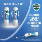 Buy now KRUM Vicks Inhaler, Portable Nasal Inhaler, Non-Medicated, Soothing Vapors to Breathe Easy, Menthol Scent, 2 Inhalers at indiglob india