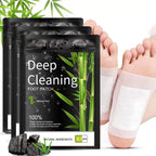 Foot Pads (30 Pack), Deep Cleansing Foot Patches with Bamboo Vinegar & Ginger for Foot Care, Relieve Stress, Improve Sleep and Relaxation