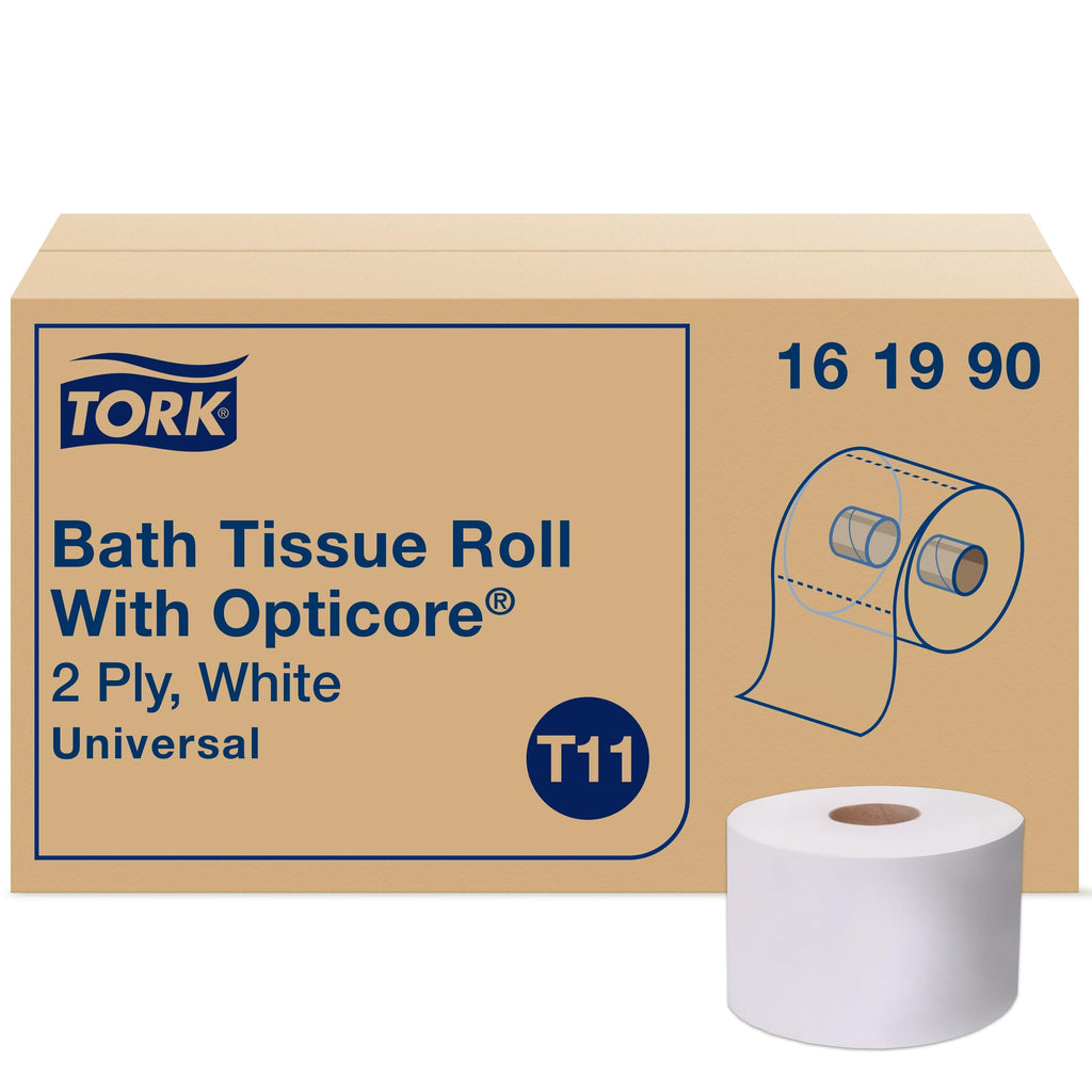 Tork OptiCore Mid-size Toilet Paper Roll T11, 36 x 865 sheets, 161990