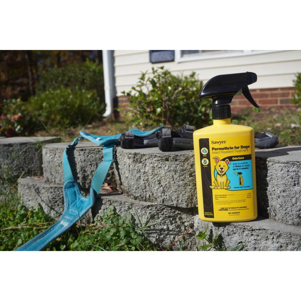 Sawyer Products SP624 Permethrin, Permethrin for Dogs Insect Repellent Treatment