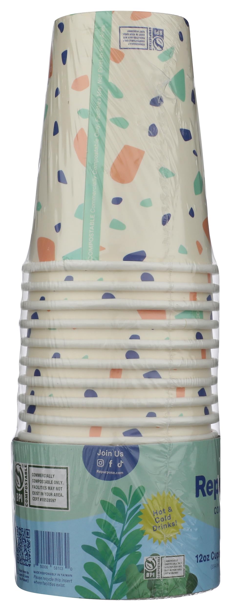 REPURPOSE 12oz Hot Cup 18 Count