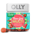 OLLY Teen Girl Multi Gummy, Healthy Skin and Immune Support*- 100 Count