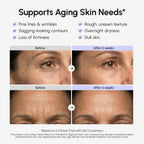 MAREE Face Moisturizer – Firming & Lifting Face Cream for Women with Collagen, Retinol & Hyaluronic Acid – Day & Night Anti-Aging Facial Wrinkle DD Cream Moisturizer for Dry Skin – Purple