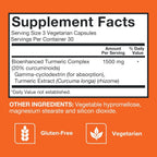 Qunol Turmeric Curcumin 1500mg, Ultra High Absorption Supplement, 90 Count | #1 Doctor Recommended form of Turmeric Curcumin, Extra Strength Capsule for Joint Support and a Healthy Inflammation Response