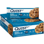 Buy now Quest Nutrition Chocolate Brownie Protein Bar, 20g Protein, 1g Sugar, 4g Net Carb, High Fiber, Gluten Free, 12 Count at indiglob india
