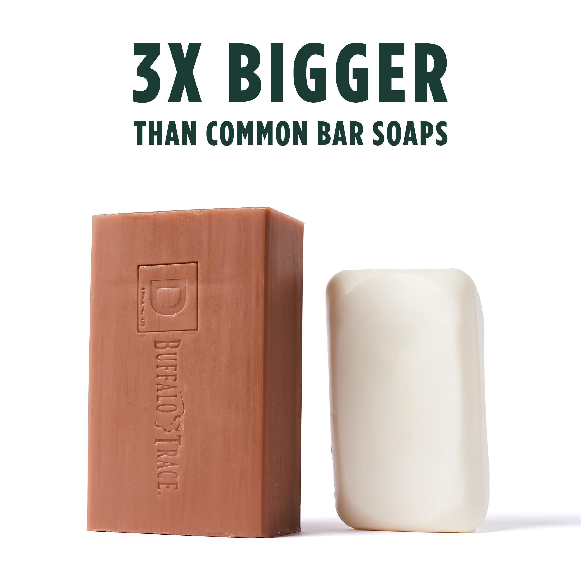 Buy now Duke Cannon Supply Co. Big Brick of Soap Bar for Men Big American Bourbon (Charred Oak Barrel Scent) - Extra Large, All Skin Types, 10 oz. (3 Pack) at indiglob india