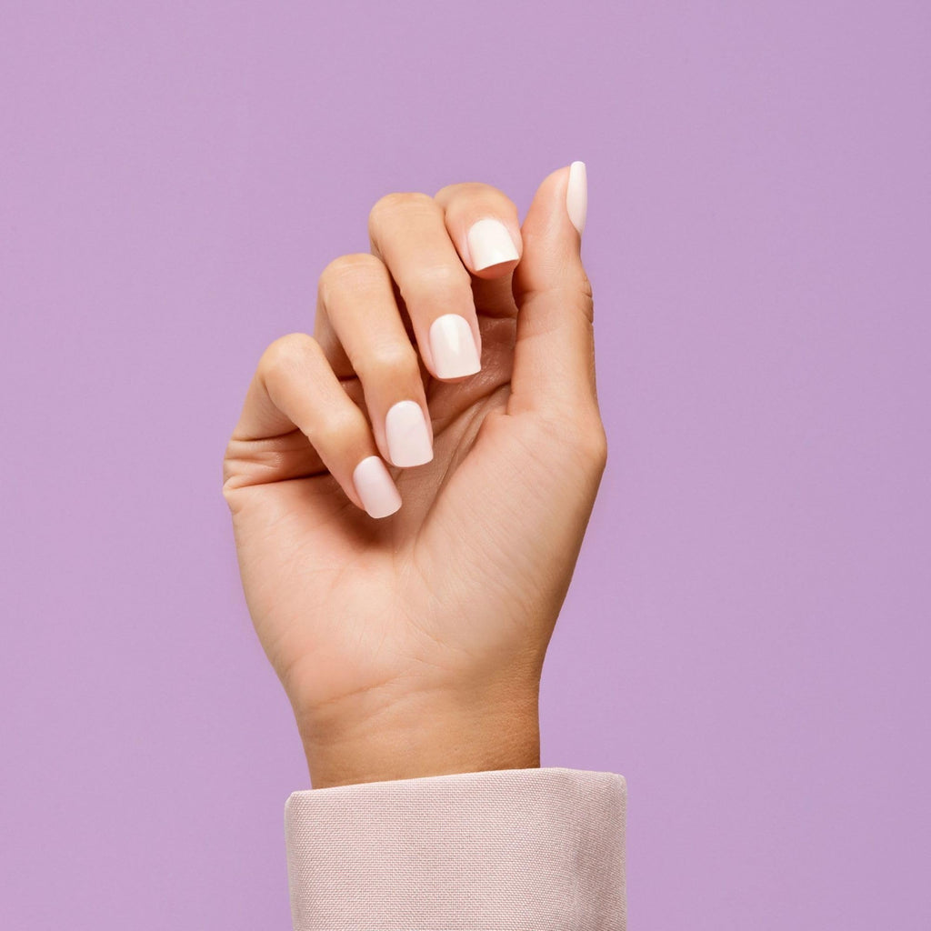 Kiss Impress No Glue Mani Press On Nails, Color, 'Point Pink', Pink, Short Size, Squoval Shape, Includes 30 Nails, Prep Pad, Instructions Sheet, 1 Manicure Stick, 1 Mini File