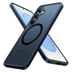 Buy now TORRAS Magnetic Shockproof for Samsung Galaxy S23 Ultra Case, Fit for MagSafe, 4X Military Grade Protection, Translucent Slim Case for Samsung S23 Ultra Case Anti-Fingerprint Anti-Scratch, Black at indiglob india