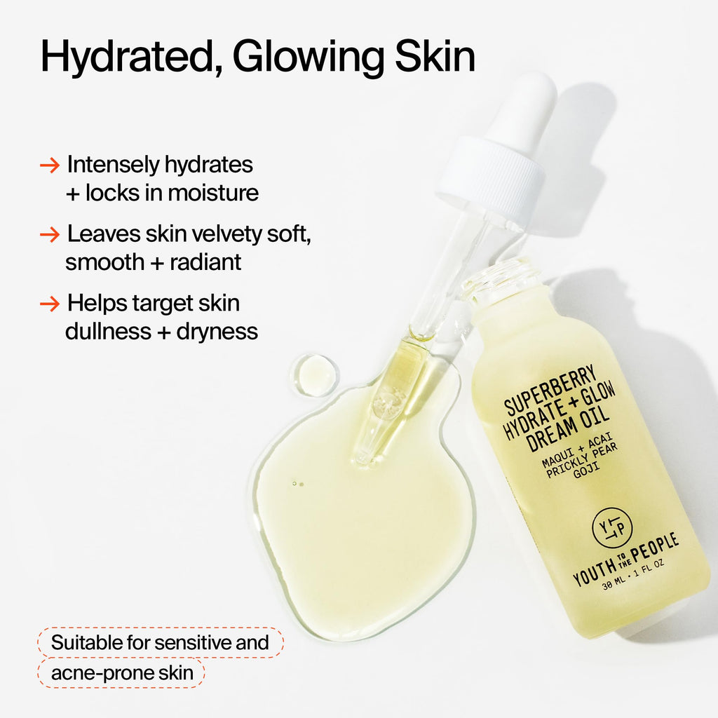 Youth To The People Superberry Hydrate + Glow Dream Facial Oil (1 fl oz)