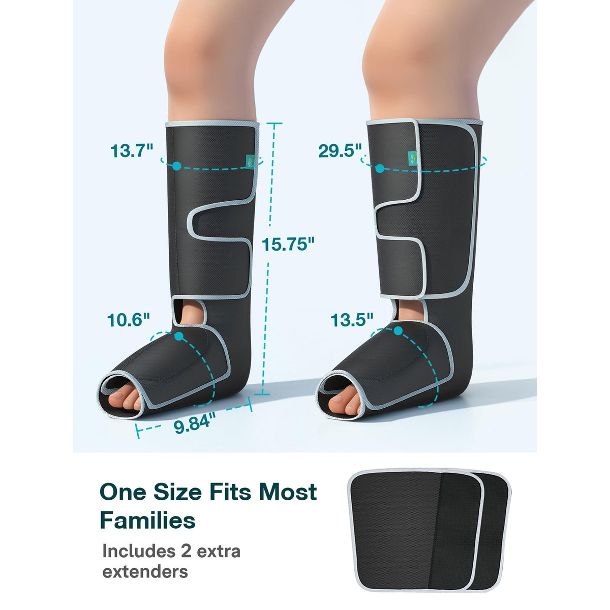ALLJOY Leg Massager for Circulation and Pain Relief FSA,Gifts for Men Women