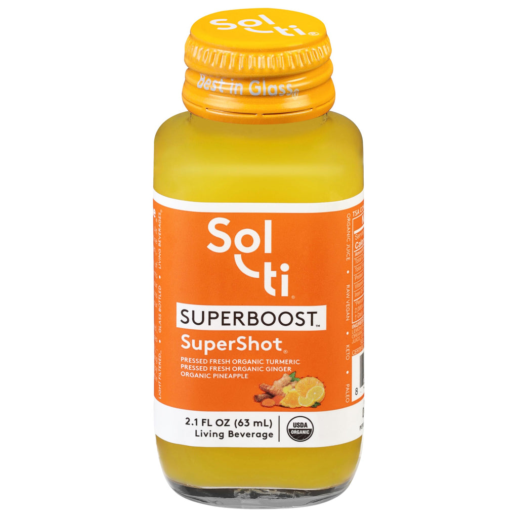 Sol Ti, Shot Supershot Superboost Organic Sgl, 2.1 Fl Oz