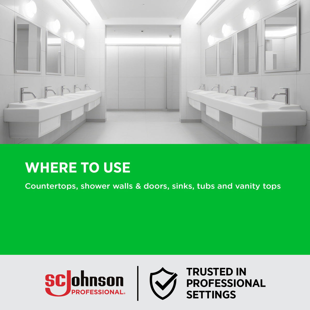 SC Johnson Professional Scrubbing Bubbles Bathroom Disinfectant, 12 Pack