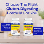 Enzymedica GlutenEase Extra Strength - Digestive Enzyme Supplement for Women & Men, Gluten & Casein Sensitivity Support, High Potency Enzymes for Digestion & Gut Health, Helps Gas & Bloating - 60 Caps