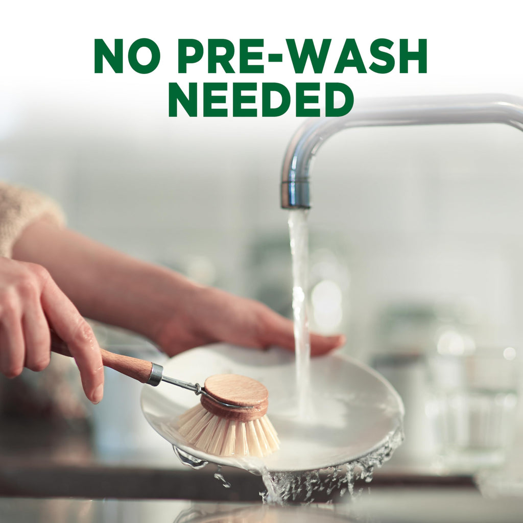 Cascade Free & Clear Dishwasher Detergent Liquid Gel, Dish Detergent, Dishwasher Soap, Lemon, 75oz