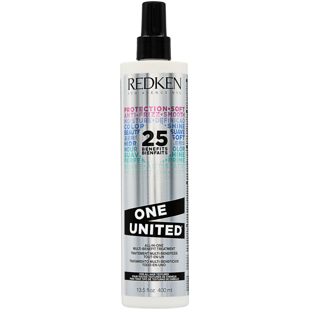 Buy now Redken One United All-In-One Leave In Conditioner - Multi-Benefit Leave In Treatment For All Hair Types, Heat Protectant and Detangler Spray, Paraben-Free 13.5 Fl Oz (Pack of 1) at indiglob india