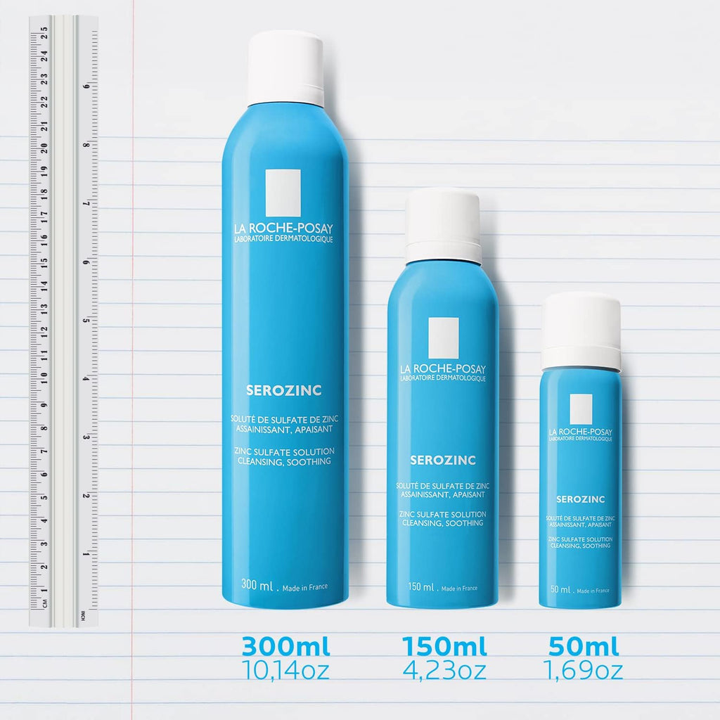 Buy now La Roche-Posay Serozinc Face Toner for Oily Skin with Zinc, Mattifying Face Spray and Acne Prone Skin Toner to Reduce Shine for Oil Control, Alcohol Free Face Mist, 5 Fl Oz (Pack of 1) at indiglob india