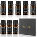 Hotel Collection Diffuser Essential Oil Gift Set,Hotel Scents for Home,Stress Relief Air Freshening,My Way,The Beach Villas and Other Luxury Hotel Scents Waterless Essential Oil Diffuser