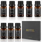 Hotel Collection Diffuser Essential Oil Gift Set,Hotel Scents for Home,Stress Relief Air Freshening,My Way,The Beach Villas and Other Luxury Hotel Scents Waterless Essential Oil Diffuser